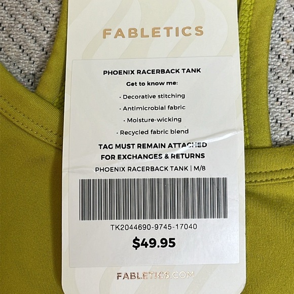 Fabletics Phoenix Racerback tank top - Picture 6 of 9